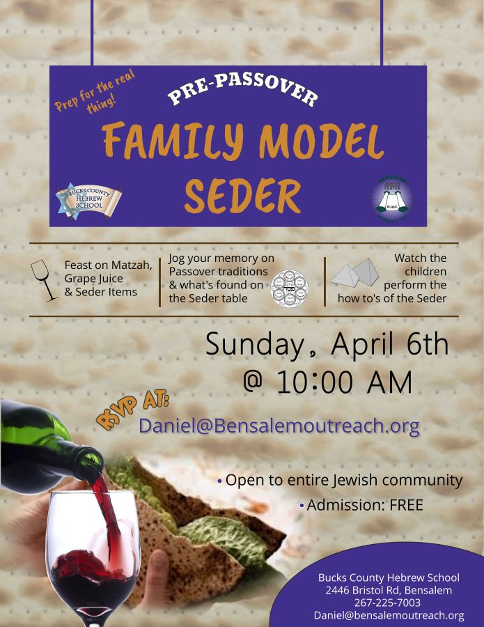 Family Style Model Seder